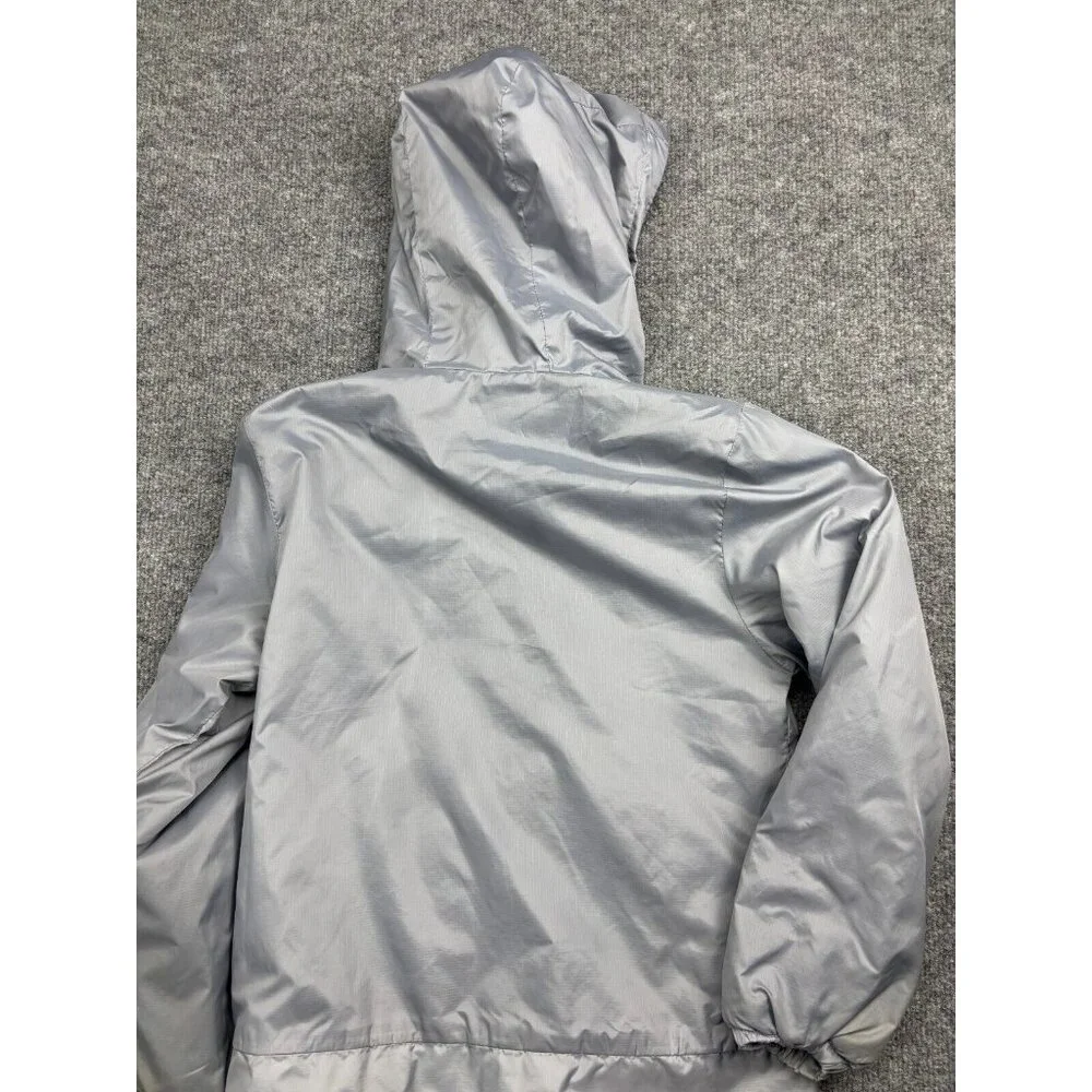 Air Jordan Jacket Youth Small Gray‎ Zip Up Hooded Fleece Lined Jumpman #23